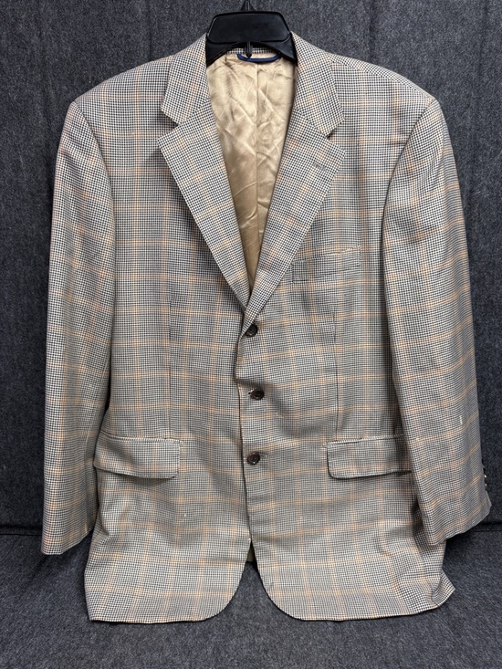 Ralph Lauren Other - Ralph Lauren Beige and Gray Glen Plaid Sport Coat